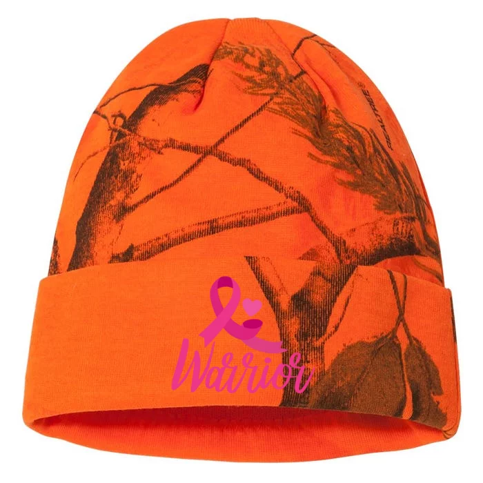 Breast Cancer Awareness Gift Breast Cancer Warrior Gift Kati - 12in Camo Beanie