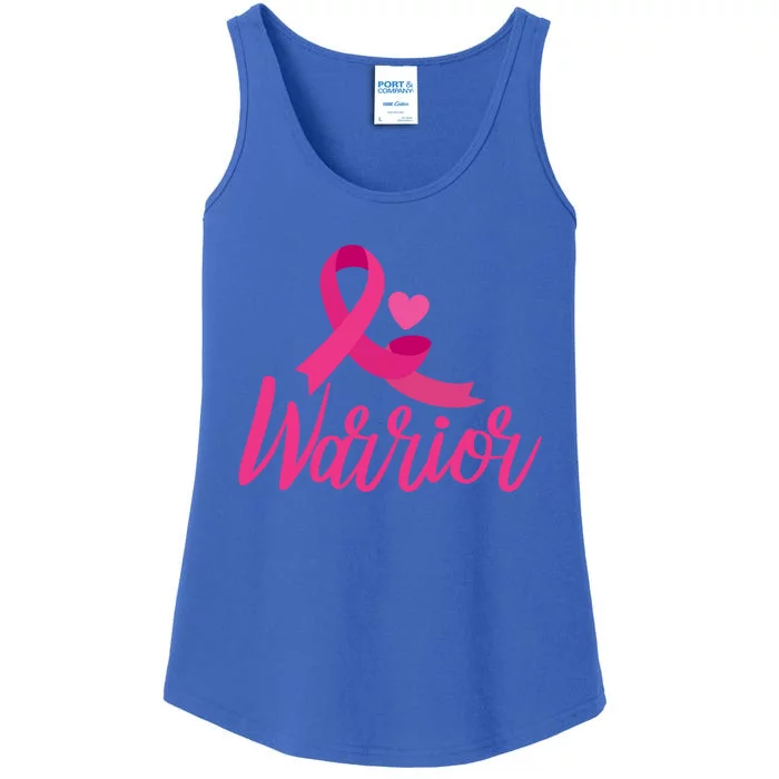 Breast Cancer Awareness Gift Breast Cancer Warrior Gift Ladies Essential Tank