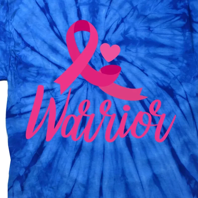 Breast Cancer Awareness Gift Breast Cancer Warrior Gift Tie-Dye T-Shirt