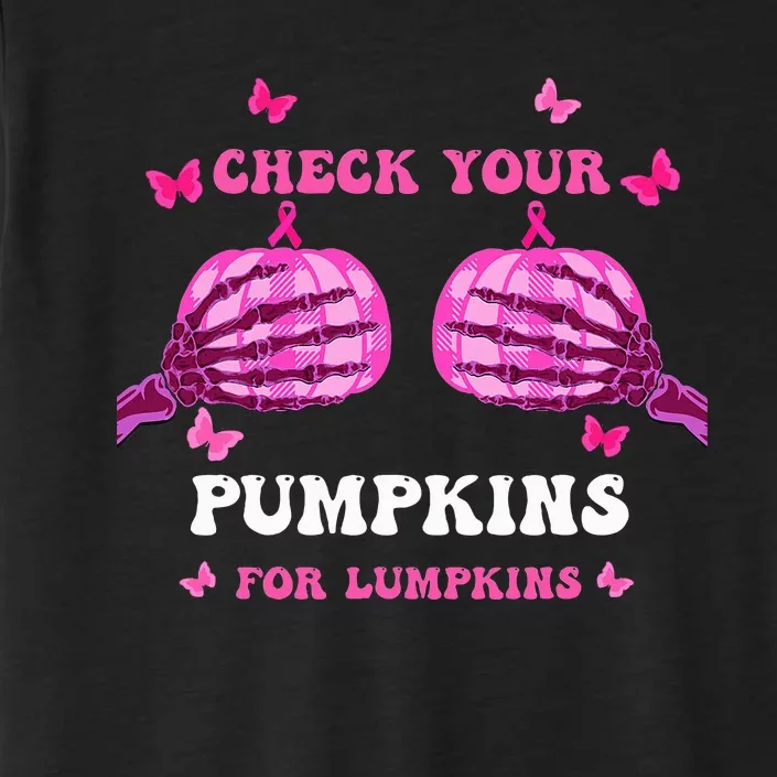 Breast Cancer Awareness Boos Pumpkin Save Your Boo Bees ChromaSoft Performance T-Shirt