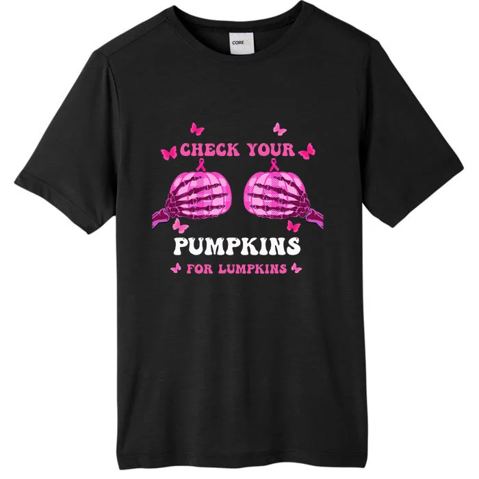 Breast Cancer Awareness Boos Pumpkin Save Your Boo Bees ChromaSoft Performance T-Shirt