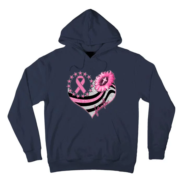 Breast Cancer Awareness Faith Tall Hoodie