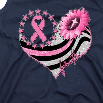 Breast Cancer Awareness Faith Tank Top