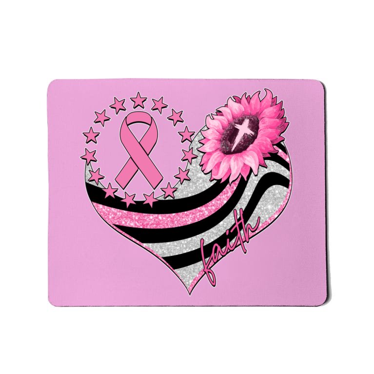 Breast Cancer Awareness Faith Mousepad