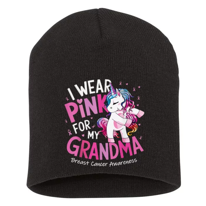 Breast Cancer Awareness Wear Pin.K Grandma Baby Short Acrylic Beanie