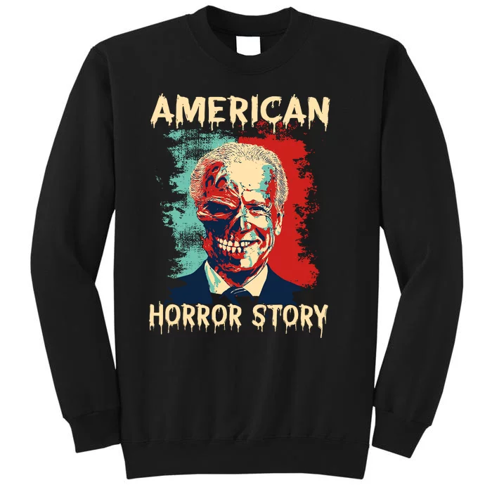 Biden Clown American Horror Story Funny Joe Biden Halloween Sweatshirt