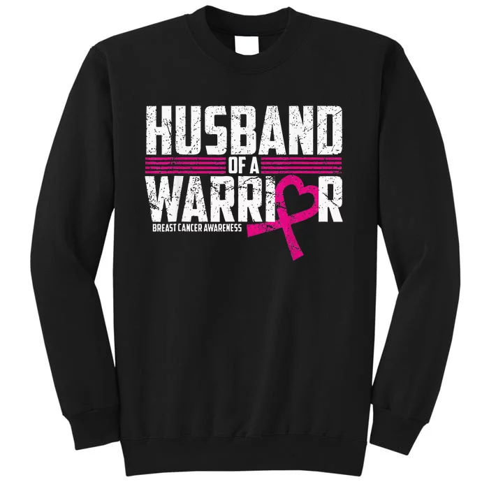 Breast Cancer Awareness Husband Of Warrior Pink Sweatshirt