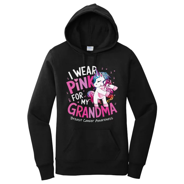 Breast Cancer Awareness Wear P.Ink Grandma Gift Women's Pullover Hoodie