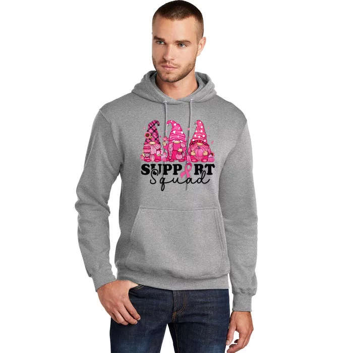 Breast Cancer Awareness For Gnomes Support Squad Tall Hoodie