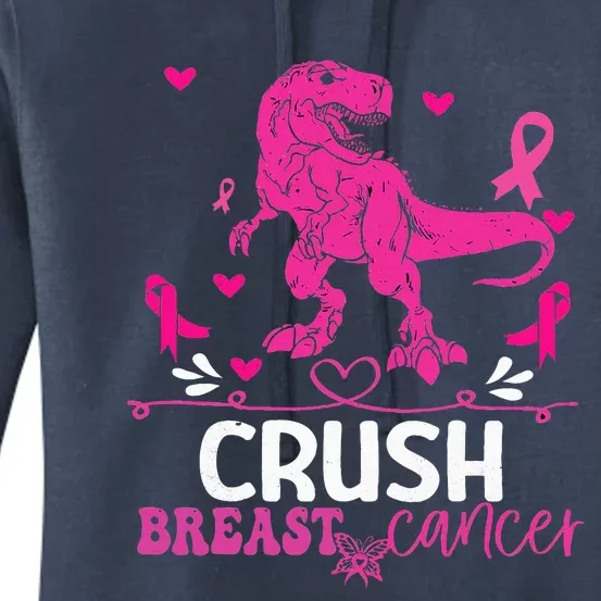 Breast Cancer Awareness Monster Truck Women's Pullover Hoodie