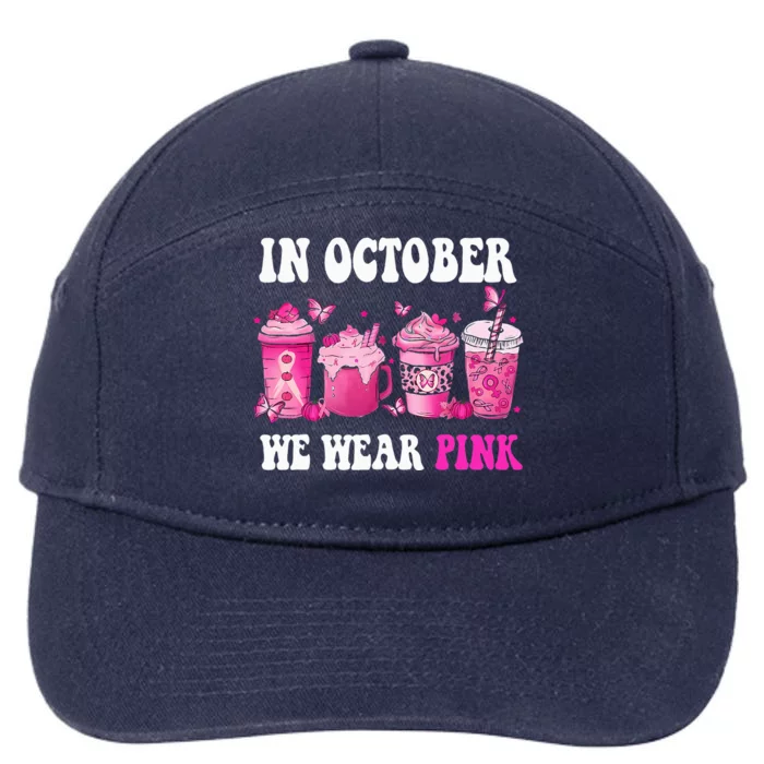 Breast Cancer Awareness 7-Panel Snapback Hat