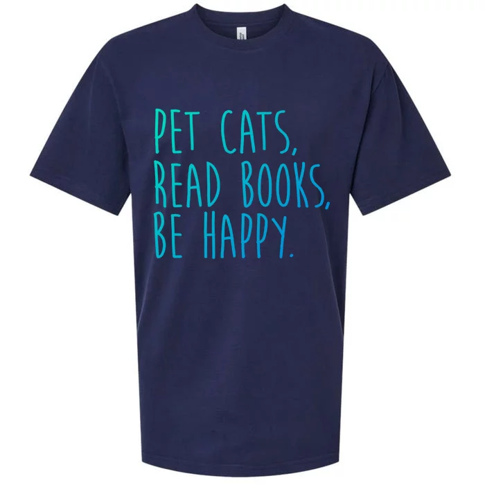 Book Cats And Books Bookworm Gift Sueded Cloud Jersey T-Shirt