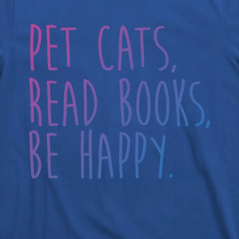 Book Cats And Books Bookworm Gift T-Shirt