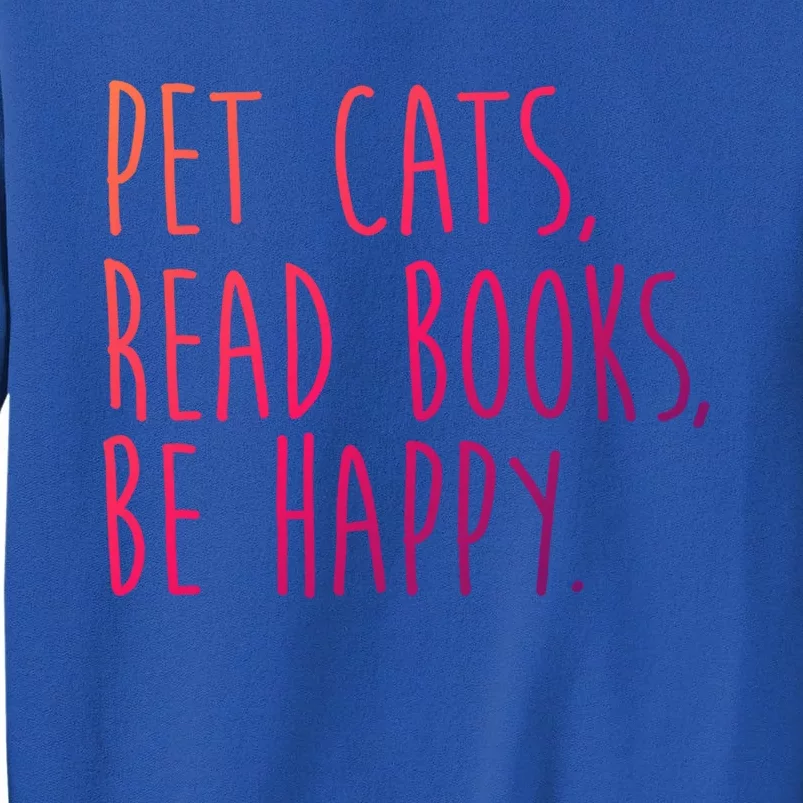 Book Cats And Books Bookworm Gift Tall Sweatshirt