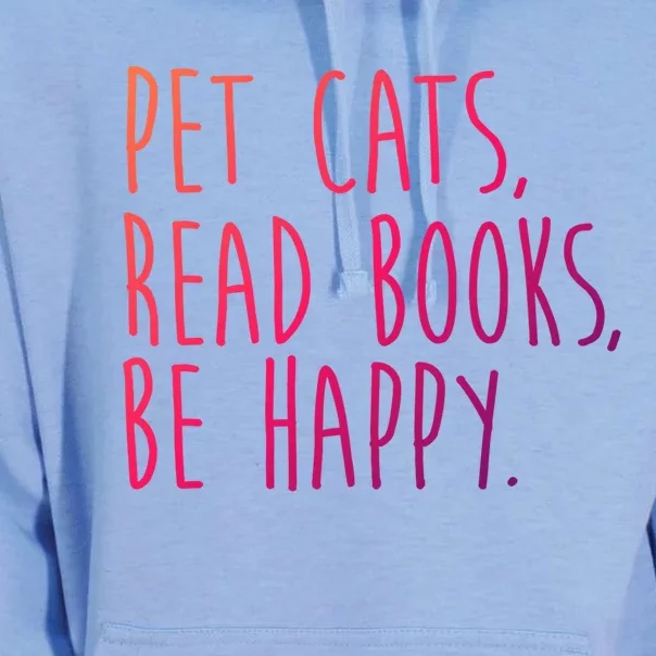 Book Cats And Books Bookworm Gift Unisex Surf Hoodie