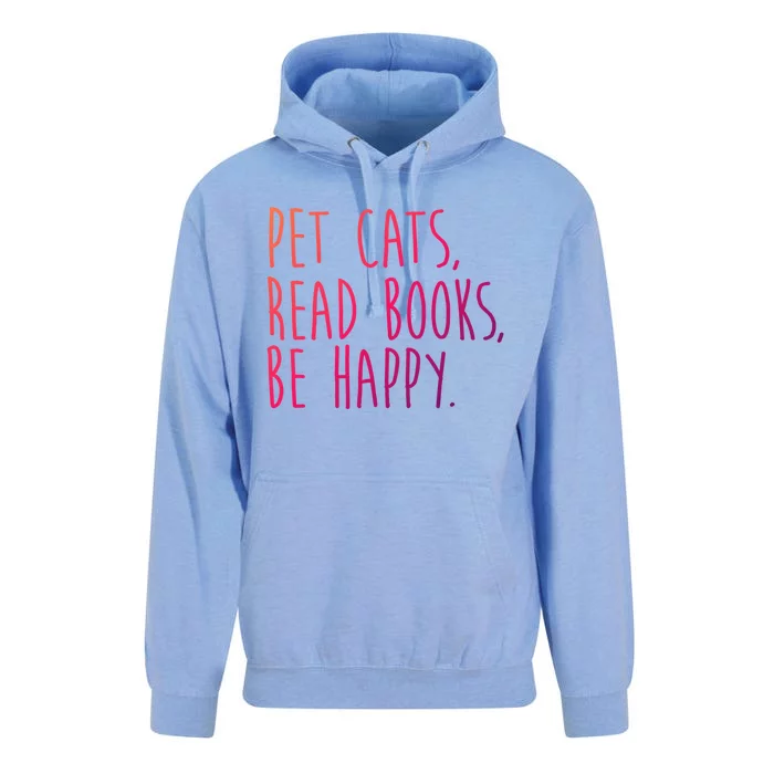 Book Cats And Books Bookworm Gift Unisex Surf Hoodie