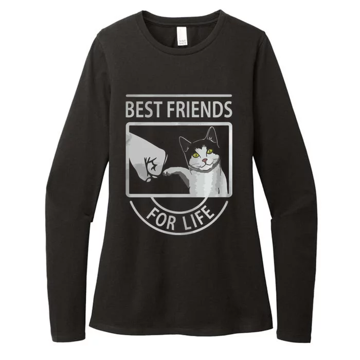 Bff Cat Awesome Cat Womens CVC Long Sleeve Shirt