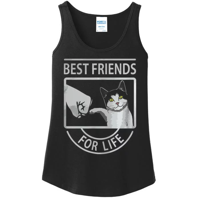 Bff Cat Awesome Cat Ladies Essential Tank