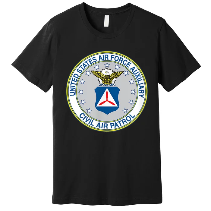 Best Civil Air Patrol Circle Air Force Auxiliary USAF Premium T-Shirt