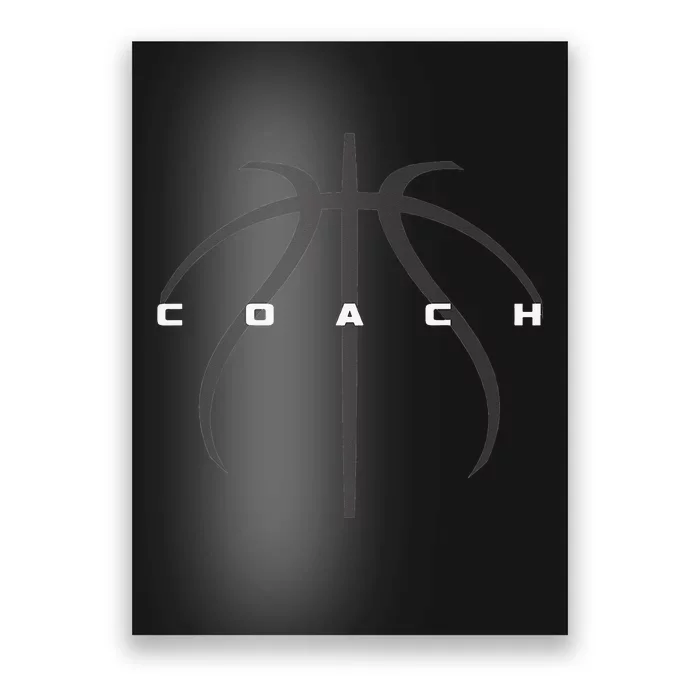 Basketball Coach Apparel Basketball Coach Poster