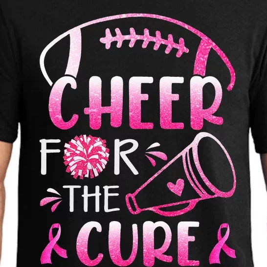 Breast Cancer Awareness Cheer For The Cure Pajama Set