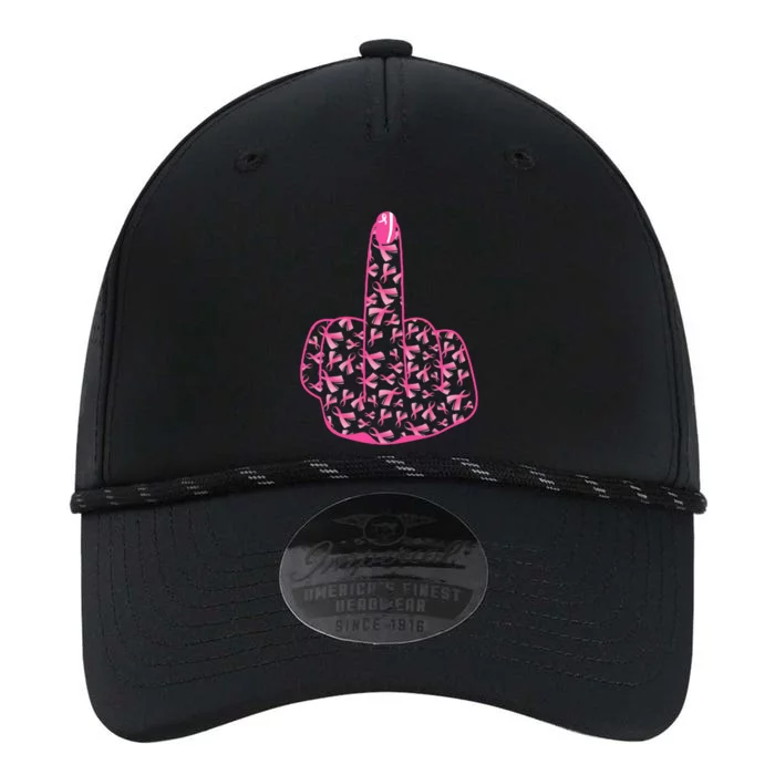 Breast Cancer Awareness FCK Breast Cancer Finger Performance The Dyno Cap