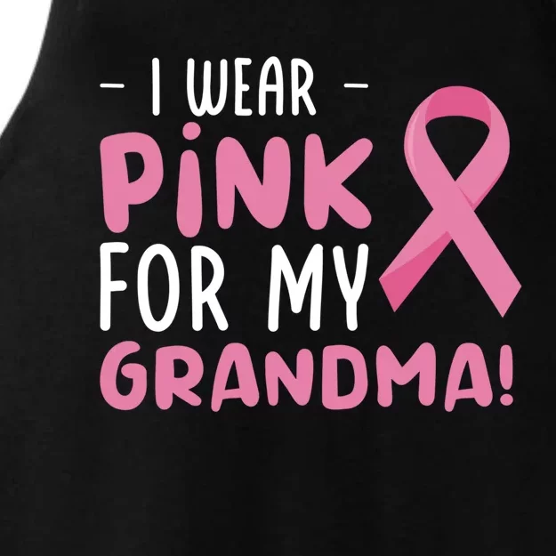 Breast Cancer Awarness Grandmother Breast Cancer Survivor Gift Ladies Tri-Blend Wicking Tank