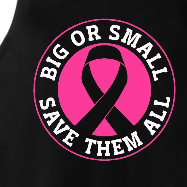 Breast Cancer Awareness Support the Cause Ladies Tri-Blend Wicking Tank