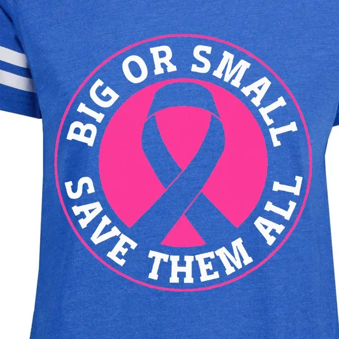 Breast Cancer Awareness Support the Cause Enza Ladies Jersey Football T-Shirt