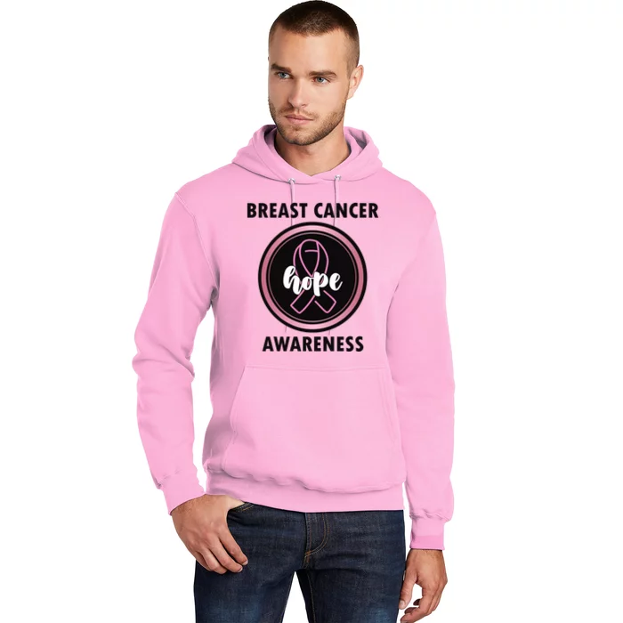 Breast Cancer Awareness Hope Ribbon Hoodie