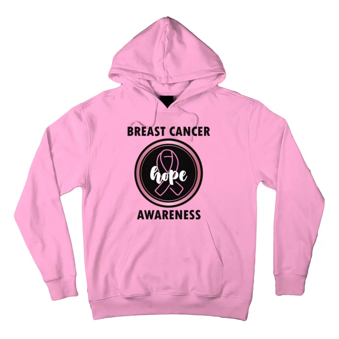 Breast Cancer Awareness Hope Ribbon Hoodie