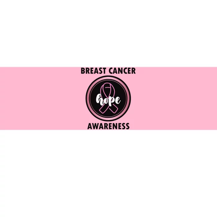 Breast Cancer Awareness Hope Ribbon Bumper Sticker