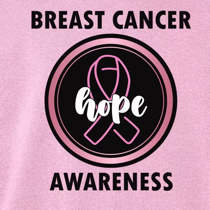 Breast Cancer Awareness Hope Ribbon Toddler Hoodie