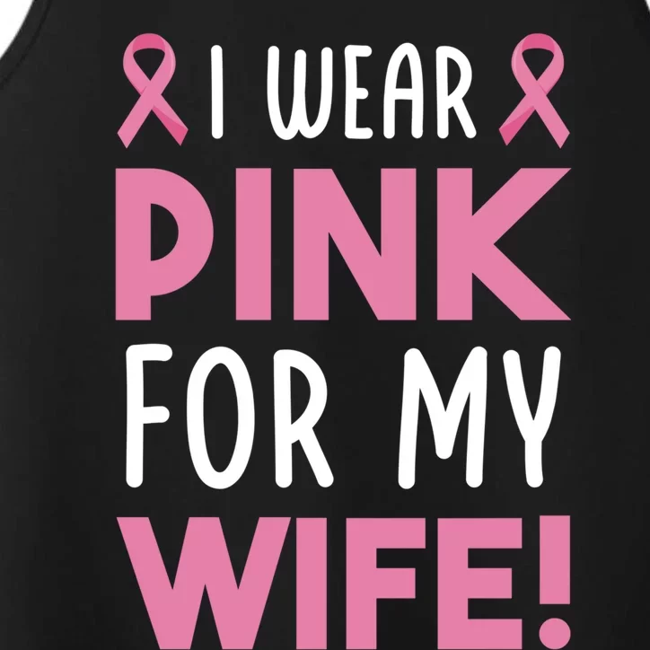 Breast Cancer Awarness Wife Breast Cancer Survivor Gift Performance Tank