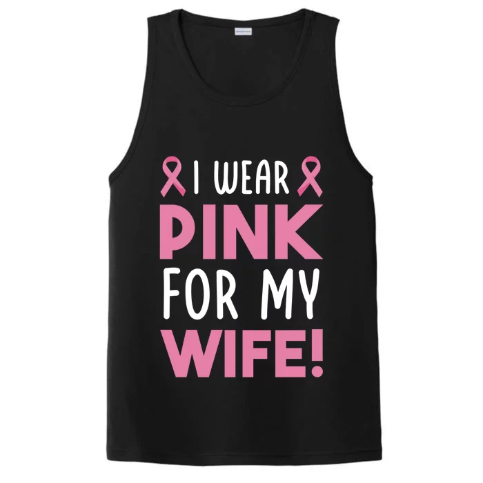 Breast Cancer Awarness Wife Breast Cancer Survivor Gift Performance Tank