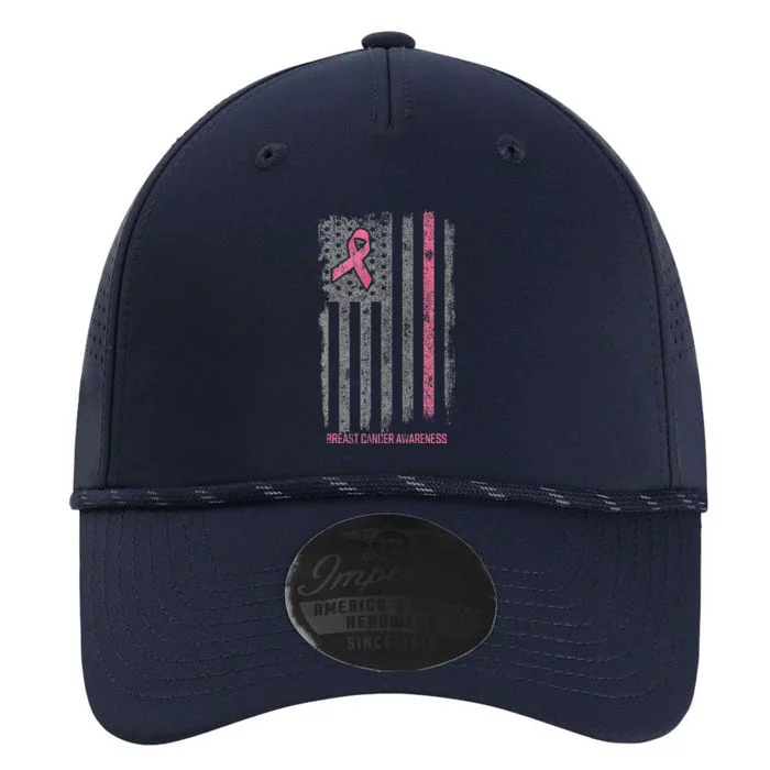 Breast Cancer American Flag Breast Cancer Awareness Performance The Dyno Cap