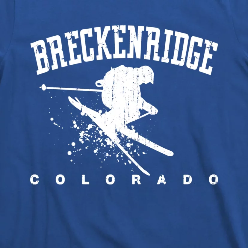 Breckenridge Colorado Alpine Snow Skiing Rocky Mountains Gift T-Shirt