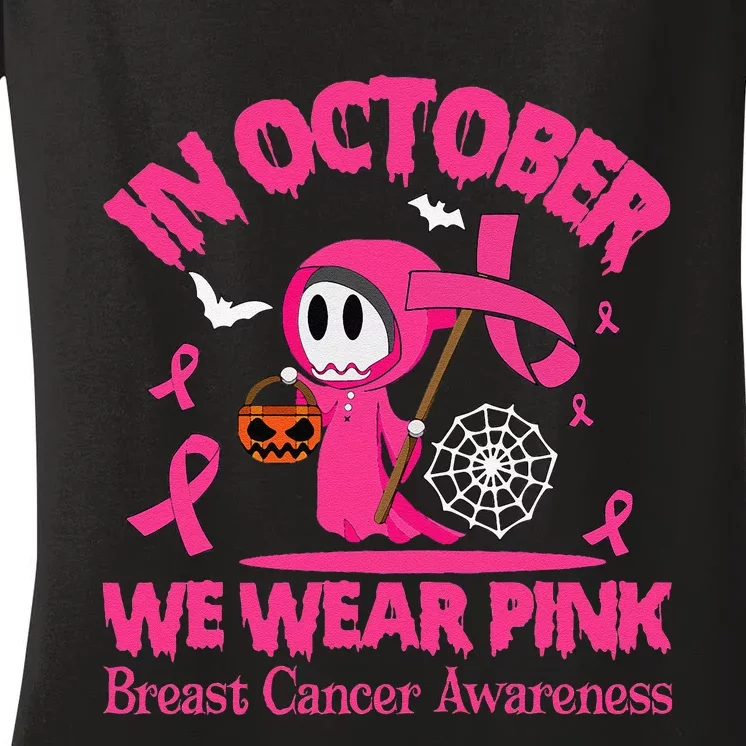 Breast Cancer Awareness Women's V-Neck T-Shirt