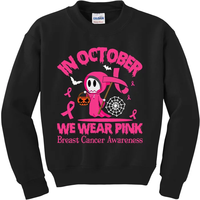 Breast Cancer Awareness Kids Sweatshirt