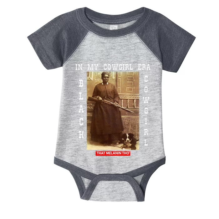 Black Cowgirls African American Black History Mary Fields Infant Baby Jersey Bodysuit