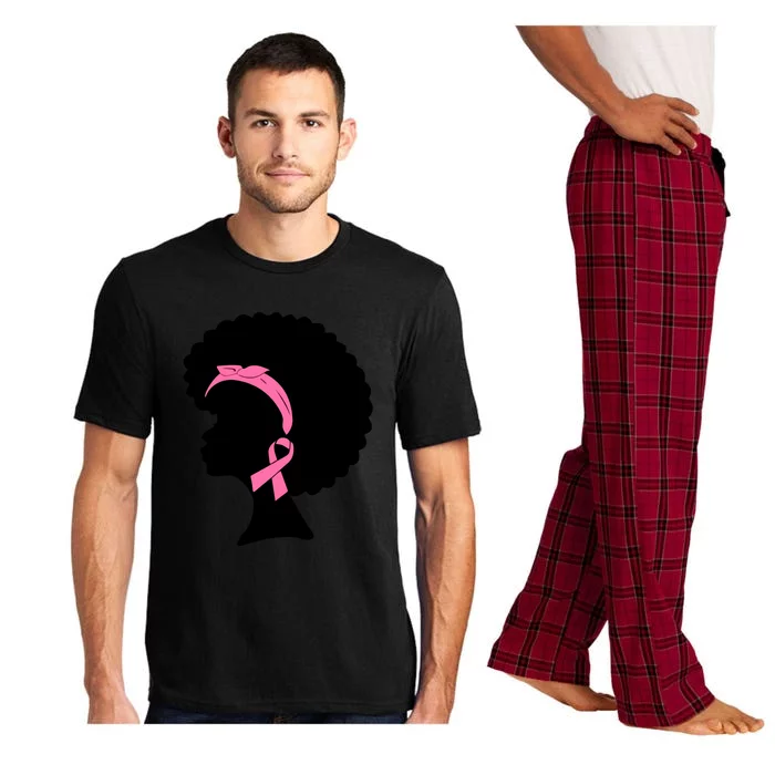 Breast Cancer Awareness Pink Ribbons Gift For Women Pajama Set