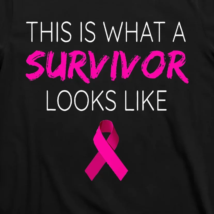 Breast Cancer Awareness Survivor Pink Ribbon Gifts T-Shirt