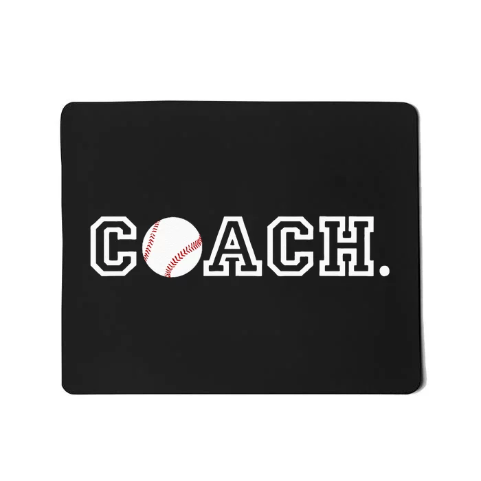 Baseball Coach Appreciation Gift for Coaches Mousepad