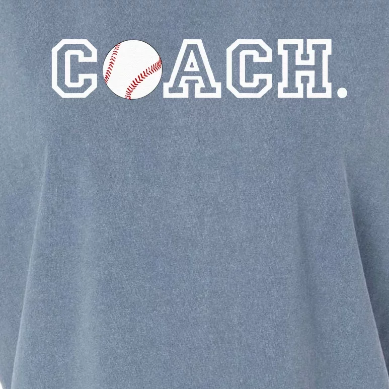 Baseball Coach Appreciation Gift for Coaches Garment-Dyed Women's Muscle Tee