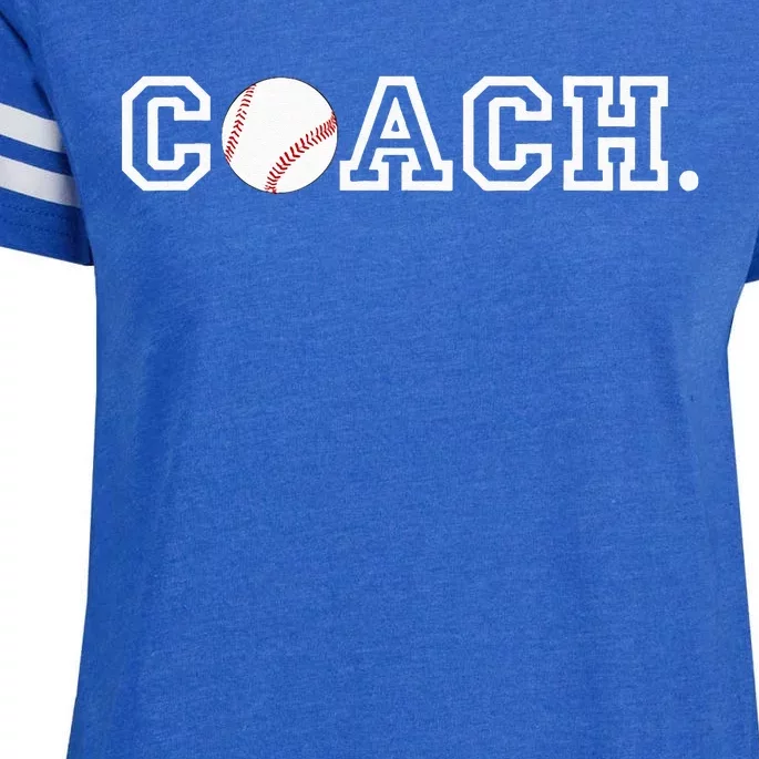 Baseball Coach Appreciation Gift for Coaches Enza Ladies Jersey Football T-Shirt