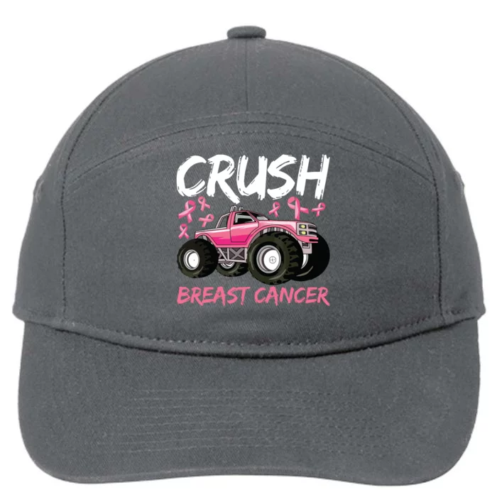 Breast Cancer Awareness Truck 7-Panel Snapback Hat