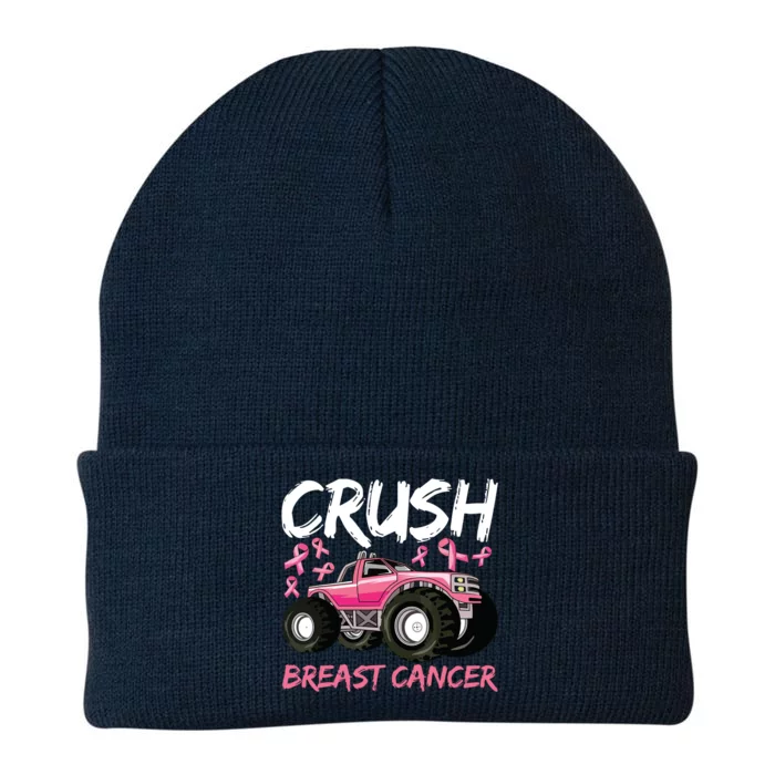 Breast Cancer Awareness Truck Knit Cap Winter Beanie