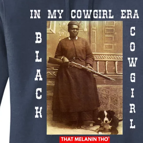 Black Cowgirls African American Black History Mary Fields Women's Pullover Hoodie