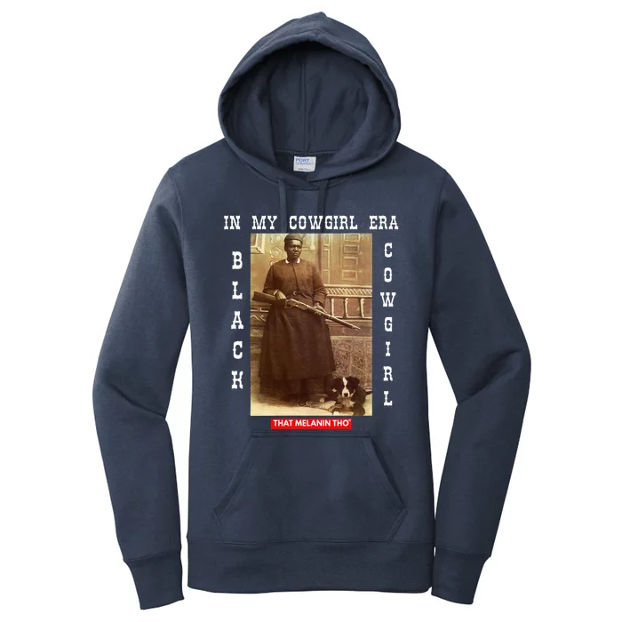 Black Cowgirls African American Black History Mary Fields Women's Pullover Hoodie