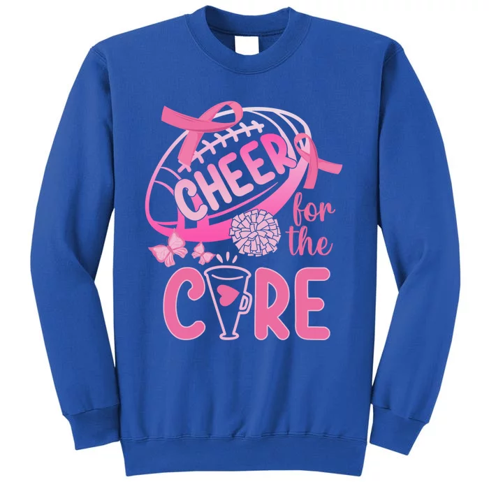 Breast Cancer Awareness Cheer For The Cure Gift Sweatshirt